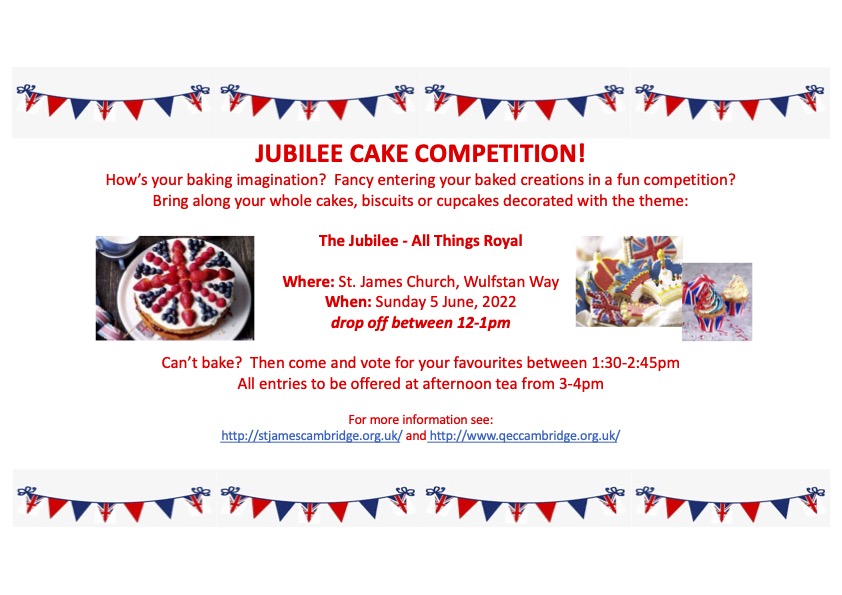 Jubilee cake competition 2022
